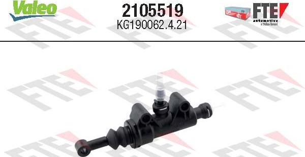 VALEO 2105519 - Cylindre émetteur, embrayage droxauto.com