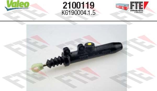 VALEO 2100119 - Cylindre émetteur, embrayage droxauto.com