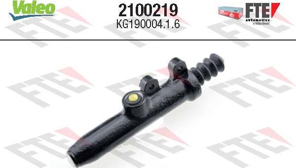 VALEO 2100219 - Cylindre émetteur, embrayage droxauto.com