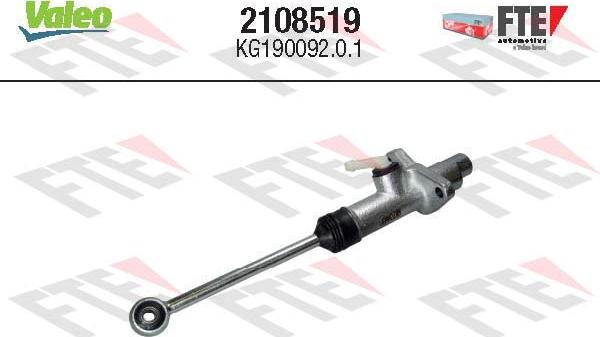 VALEO 2108519 - Cylindre émetteur, embrayage droxauto.com