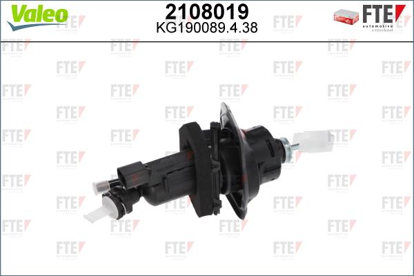 VALEO 2108019 - Cylindre émetteur, embrayage droxauto.com