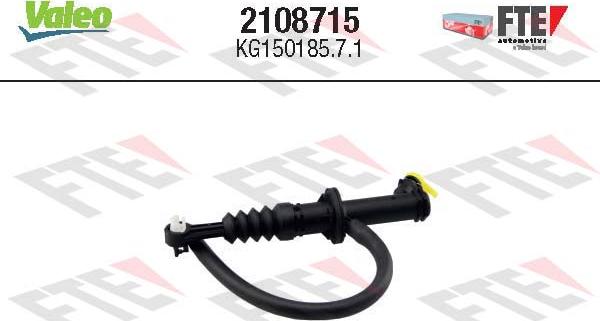 VALEO 2108715 - Cylindre émetteur, embrayage droxauto.com