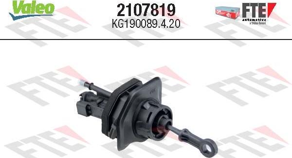 VALEO 2107819 - Cylindre émetteur, embrayage droxauto.com