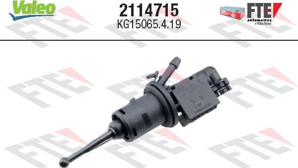 VALEO 2114715 - Cylindre émetteur, embrayage droxauto.com