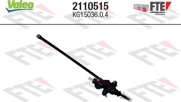 VALEO 2110515 - Cylindre émetteur, embrayage droxauto.com