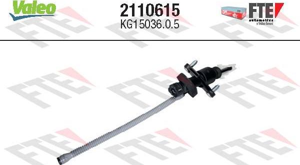 VALEO 2110615 - Cylindre émetteur, embrayage droxauto.com