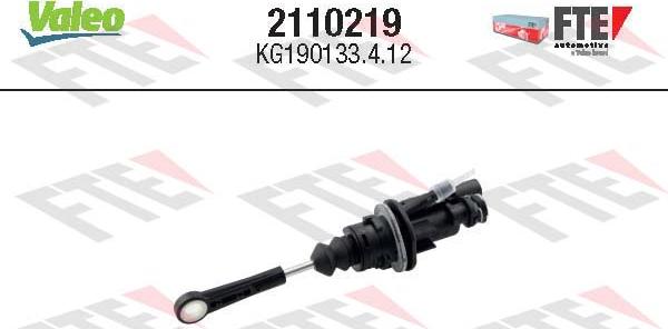 VALEO 2110219 - Cylindre émetteur, embrayage droxauto.com