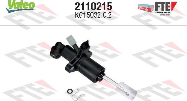 VALEO 2110215 - Cylindre émetteur, embrayage droxauto.com