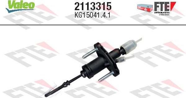 VALEO 2113315 - Cylindre émetteur, embrayage droxauto.com