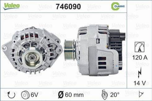 VALEO 746090 - Alternateur droxauto.com