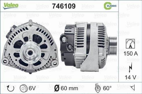 VALEO 746109 - Alternateur droxauto.com
