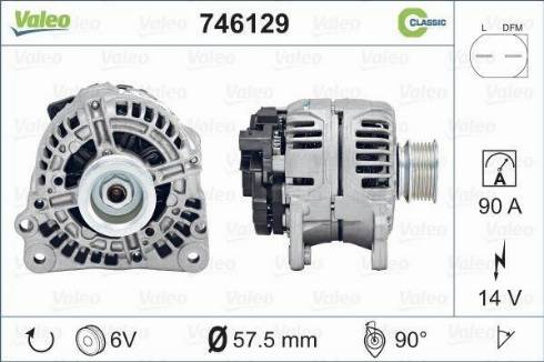 VALEO 746129 - Alternateur droxauto.com