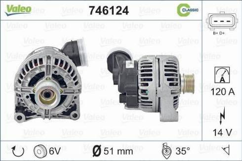 VALEO 746124 - Alternateur droxauto.com