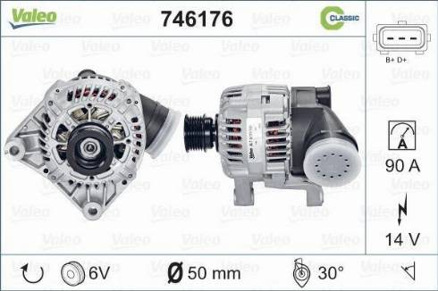 VALEO 746176 - Alternateur droxauto.com