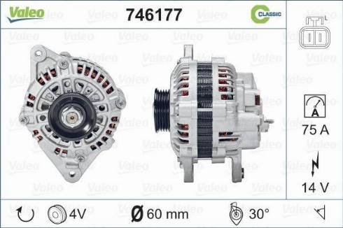 VALEO 746177 - Alternateur droxauto.com