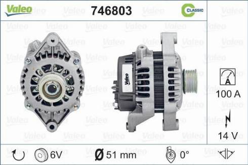 VALEO 746803 - Alternateur droxauto.com