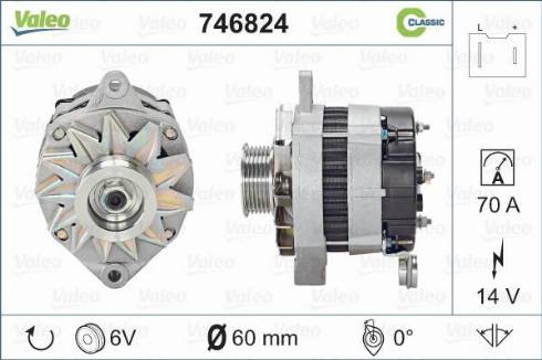 VALEO 746824 - Alternateur droxauto.com