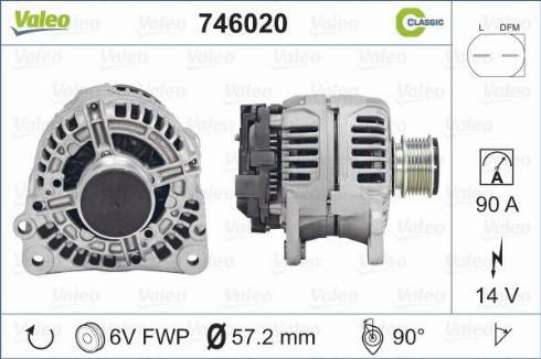 VALEO 746820 - Alternateur droxauto.com