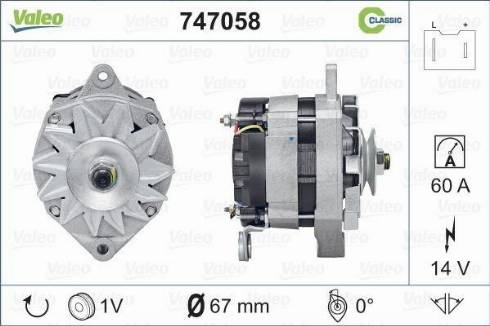 VALEO 747058 - Alternateur droxauto.com