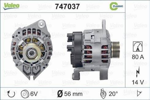 VALEO 747037 - Alternateur droxauto.com