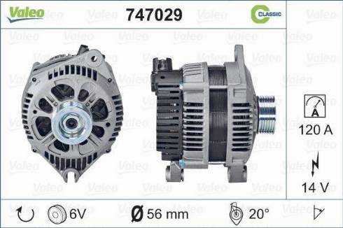 VALEO 747029 - Alternateur droxauto.com