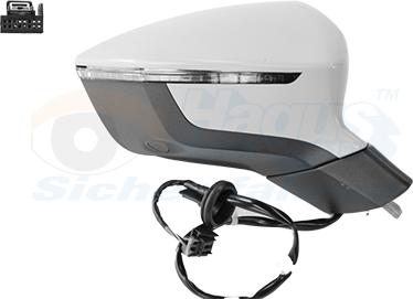 Van Wezel 4907808 - Rétroviseur extérieur droxauto.com