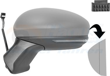 Van Wezel 4403807 - Rétroviseur extérieur droxauto.com