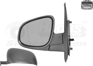 Van Wezel 4412807 - Rétroviseur extérieur droxauto.com
