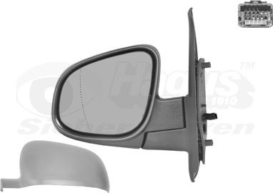 Van Wezel 4412827 - Rétroviseur extérieur droxauto.com