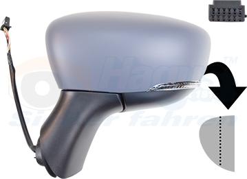 Van Wezel 4420817 - Rétroviseur extérieur droxauto.com