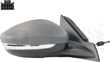 Van Wezel 4043804 - Rétroviseur extérieur droxauto.com