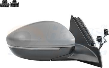 Van Wezel 4043808 - Rétroviseur extérieur droxauto.com
