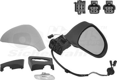 Van Wezel 4042808 - Rétroviseur extérieur droxauto.com