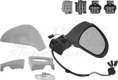 Van Wezel 4042818 - Rétroviseur extérieur droxauto.com