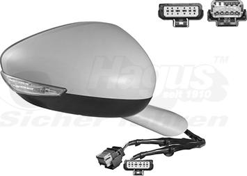 Van Wezel 4068818 - Rétroviseur extérieur droxauto.com