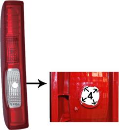 Van Wezel 4395931 - Feu arrière droxauto.com