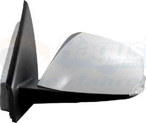 Van Wezel 4356817 - Rétroviseur extérieur droxauto.com