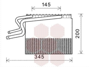 Van Wezel 4300V465 - Évaporateur climatisation droxauto.com