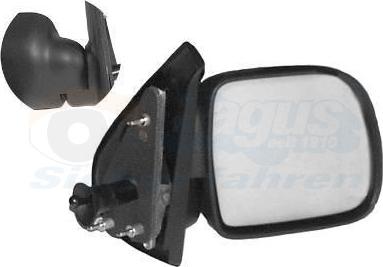 Van Wezel 4310804 - Rétroviseur extérieur droxauto.com