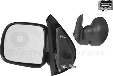 Van Wezel 4310807 - Rétroviseur extérieur droxauto.com