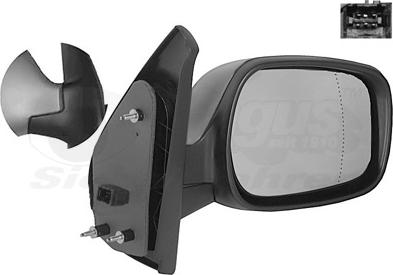 Van Wezel 4310828 - Rétroviseur extérieur droxauto.com