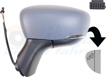 Van Wezel 4420827 - Rétroviseur extérieur droxauto.com