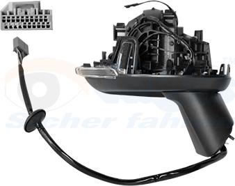 Van Wezel 5926854 - Rétroviseur extérieur droxauto.com