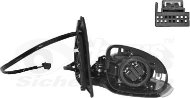 Van Wezel 5894856 - Rétroviseur extérieur droxauto.com