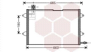 Van Wezel 58005146 - Condensateur, climatisation droxauto.com