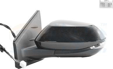 Van Wezel 5354818 - Rétroviseur extérieur droxauto.com