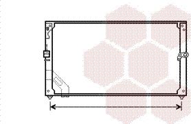 Van Wezel 53005166 - Condensateur, climatisation droxauto.com