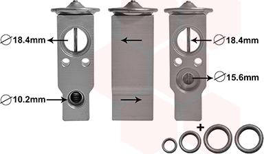 Van Wezel 53001710 - Détendeur, climatisation droxauto.com