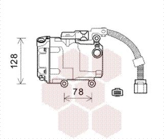 Van Wezel 5300K582 - Compresseur, climatisation droxauto.com