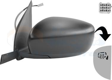 Van Wezel 5226807 - Rétroviseur extérieur droxauto.com